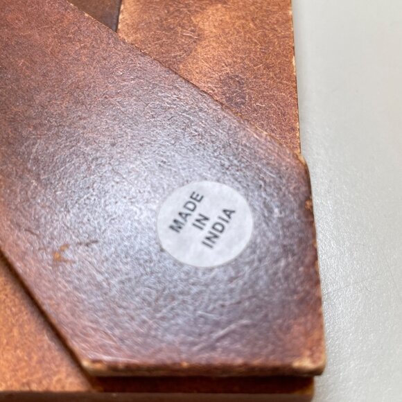 Handcrafted Stone Photo Frame with Floral Deer Art - 5x5 Inches - Made In India - Picture 4 of 9